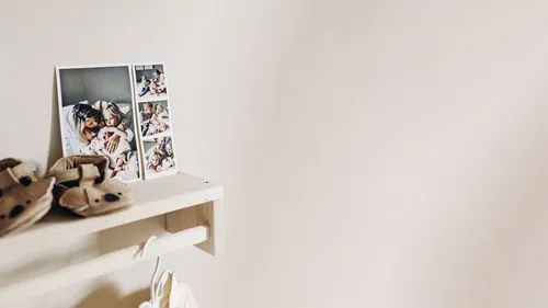 cadeau de naissance klikkie avec photos de bébé fille