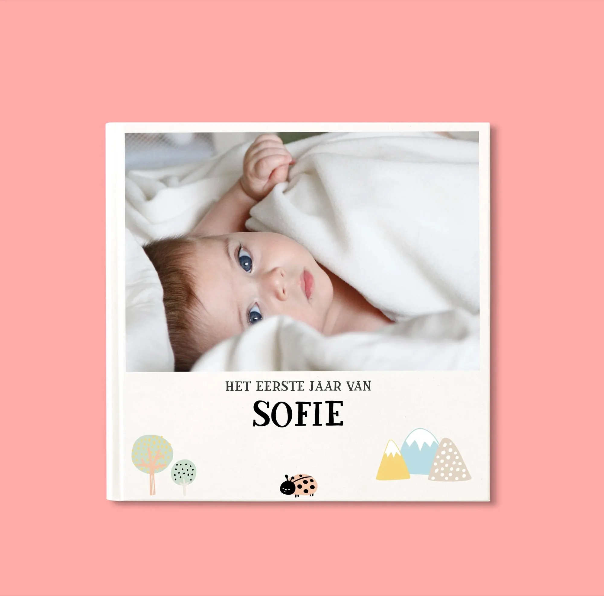 livre photo klikkie en cadeau pour le premier anniversaire d'un bébé