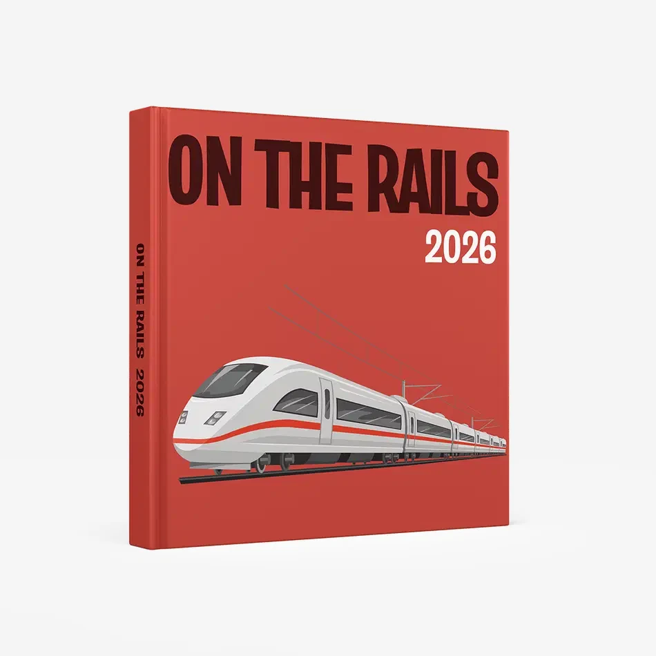 En train